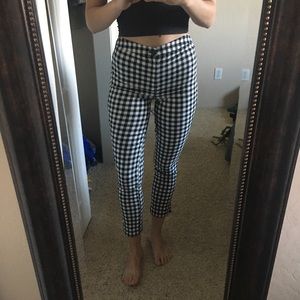 Gingham Pants